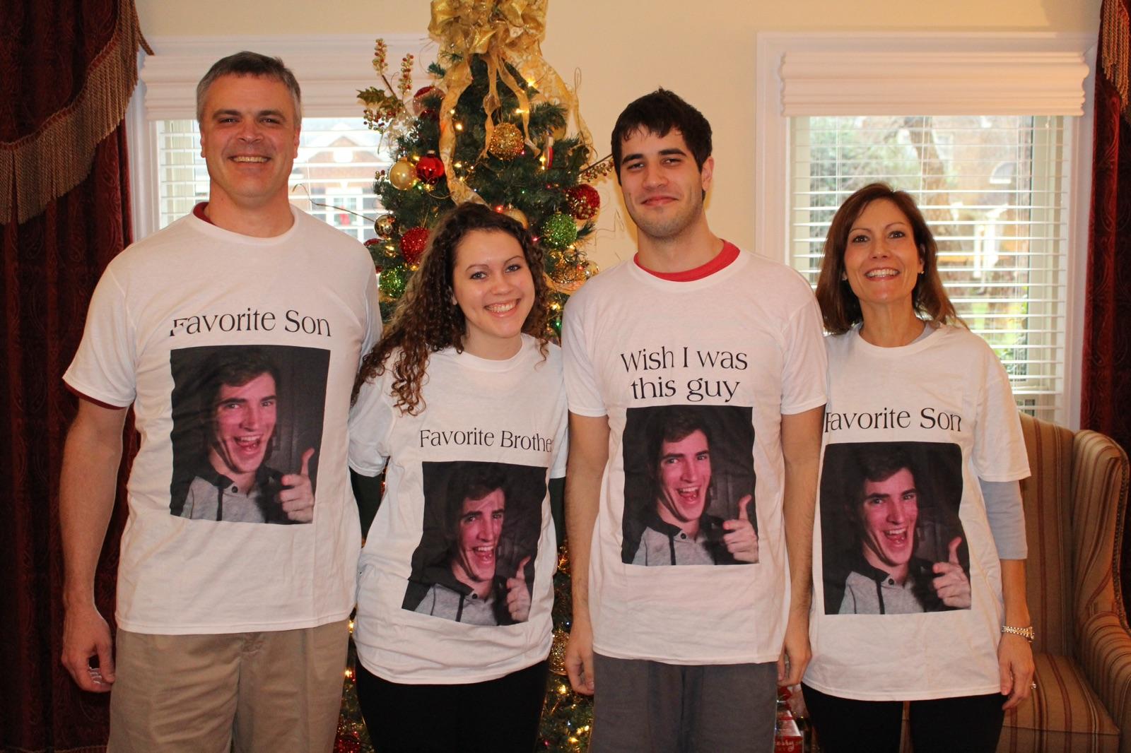 my face on a shirt - Favorite Son Wish I was this guy favorite Son Favorite Brothe