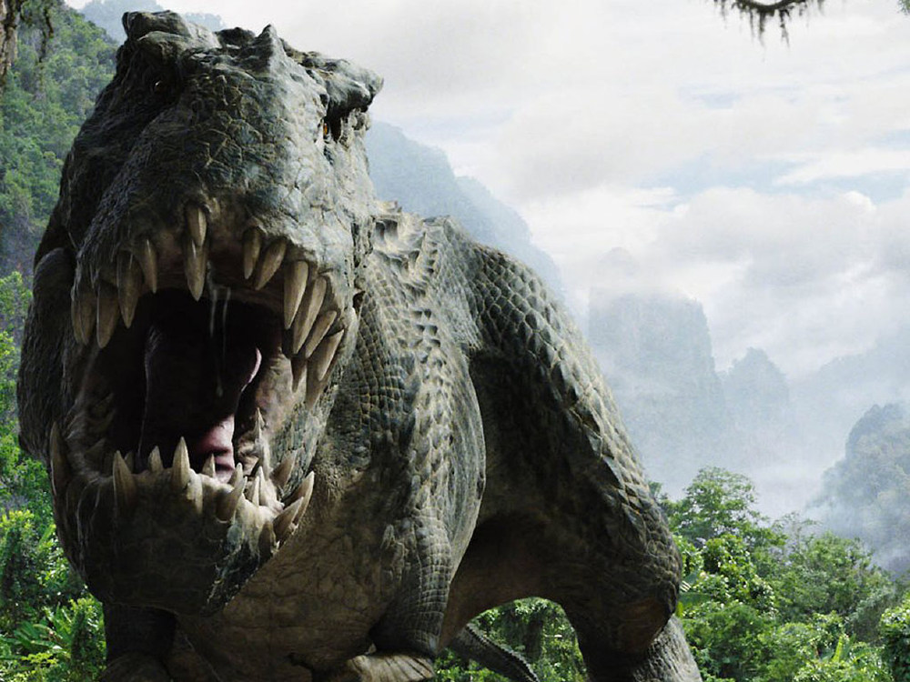 The T-Rex lacked the ability to roar. If it wasn't silent, it likely could only hiss like a Crocodile.