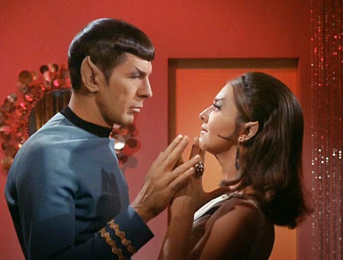 When a woman asked Leonard Nimoy "Are you aware that you [as Spock] are the source of erotic dream material for thousands and thousands of ladies around the world?", he replied "May all your dreams come true".
