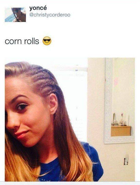 corn rolls meme - yonc corn rolls