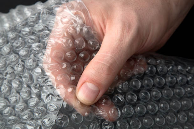 Bubble wrap was originally designed to be a three-dimensional wall paper.