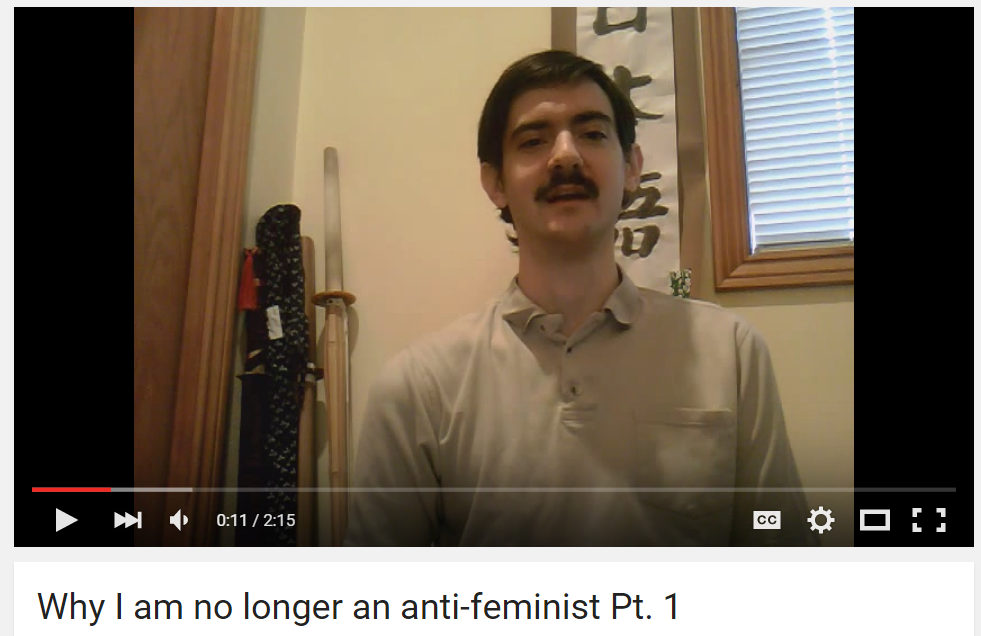 video - Why I am no longer an antifeminist Pt. 1