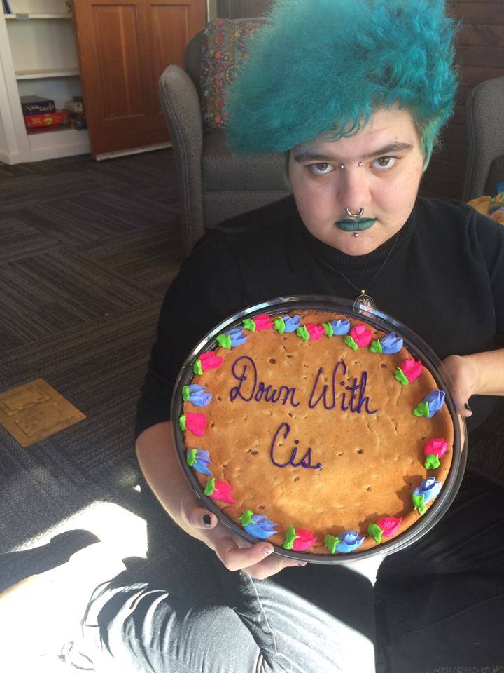 down with cis cake - Down With