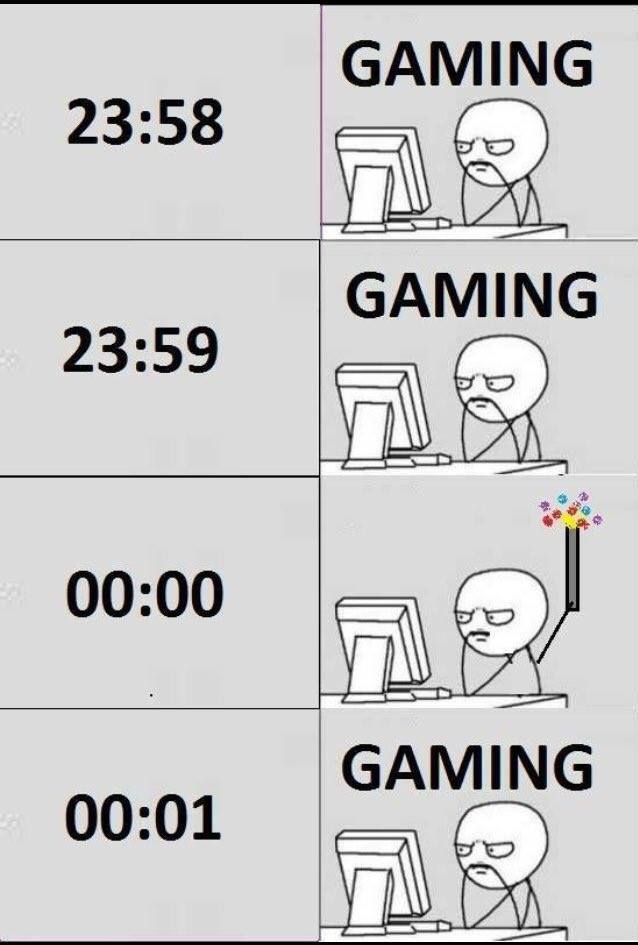 gamer new year meme - Gaming Gaming Gaming
