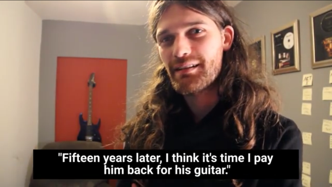 Musician Tries To Find The Man Who Changed His Life