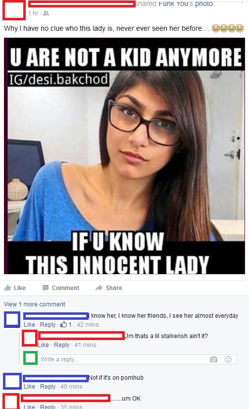 mia khalifa big ass - narea Funk you's proto 1 hr. Why I have no clue who this lady is, never ever seen her before.... 8888 U Are Not A Kid Anymore Igdesi.bakchod Ifu Know This Innocent Lady Comment View 1 more comment know her, I know her friends, I see 