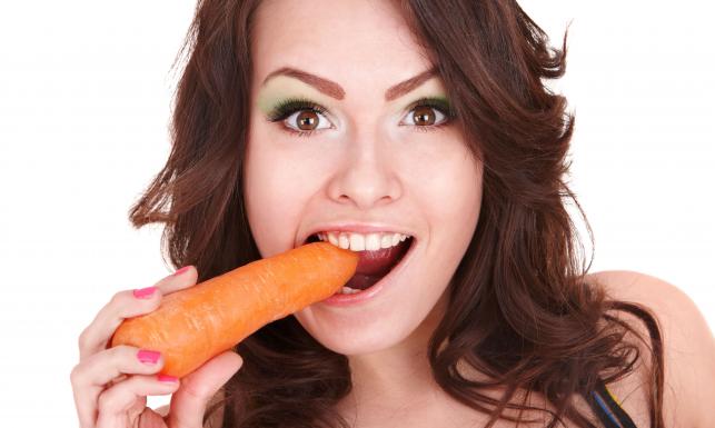 Carrots are only edible before they mature.