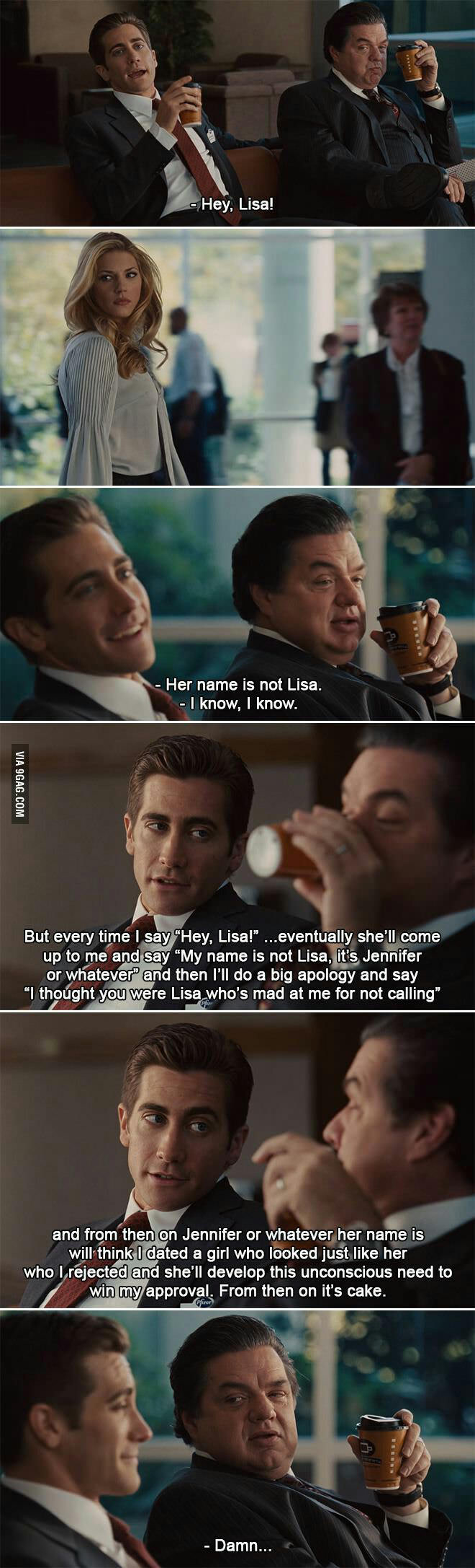 love and other drugs hey lisa - Hey, Lisa! Her name is not disa. Her name is not Lisa. I know, I know. Via 9GAG.Com But every time I say "Hey, Lisa!"...eventually she'll come up to me and say "My name is not Lisa, it's Jennifer or whatever and then I'll d