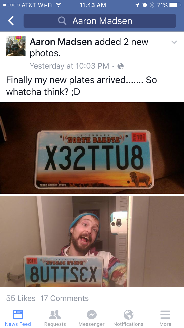 buttsex license plate - ..000 At&T WiFi