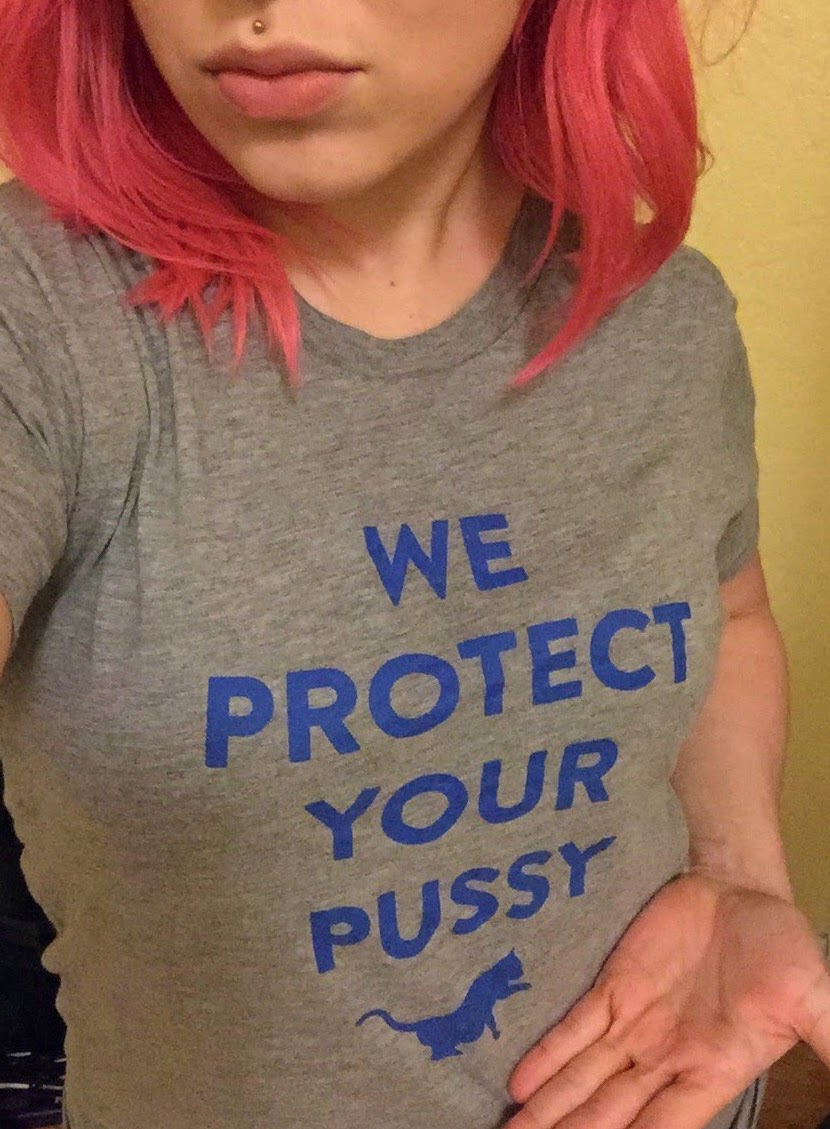 t shirt - We Protect Your Pussy