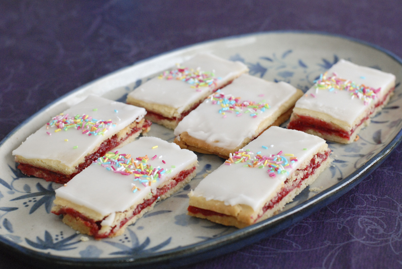 The Pop Tart is an Americanized version of the Danish homemade 

"Hindbaersnitter."