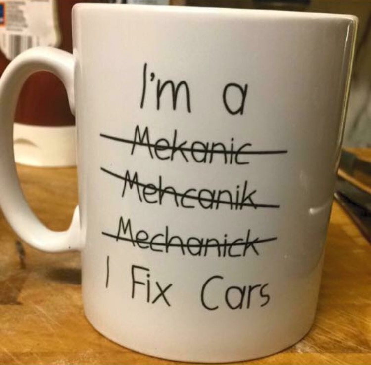 mug - I'm a Mekanic Mencanik Mechanick 1 Fix Cars