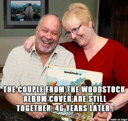 woodstock album cover couple - woodstock The Couple From The Woodstock Album Cover Are Still Together, 46 Years Later.