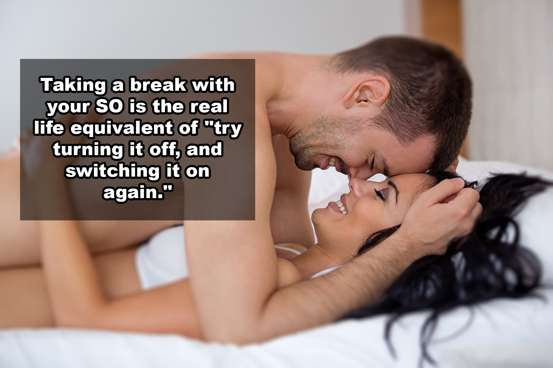 shower thoughts that will make you think - Taking a break with your So is the real life equivalent of "try turning it off, and switching it on again."