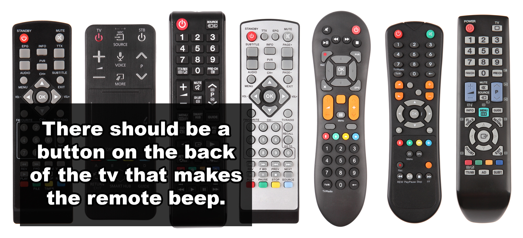 cable tv remotes - 0000 2 30Ig Ne Ow 2000 On ava There should be a pooo button on the back of the tv that makes the remote beep. Jovac O A Olo olo 000 Didic Llc