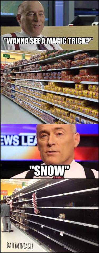 random pic james spann snow meme - "Wanna See A Magic Trick?" Awsle "Snow Dailymineagle