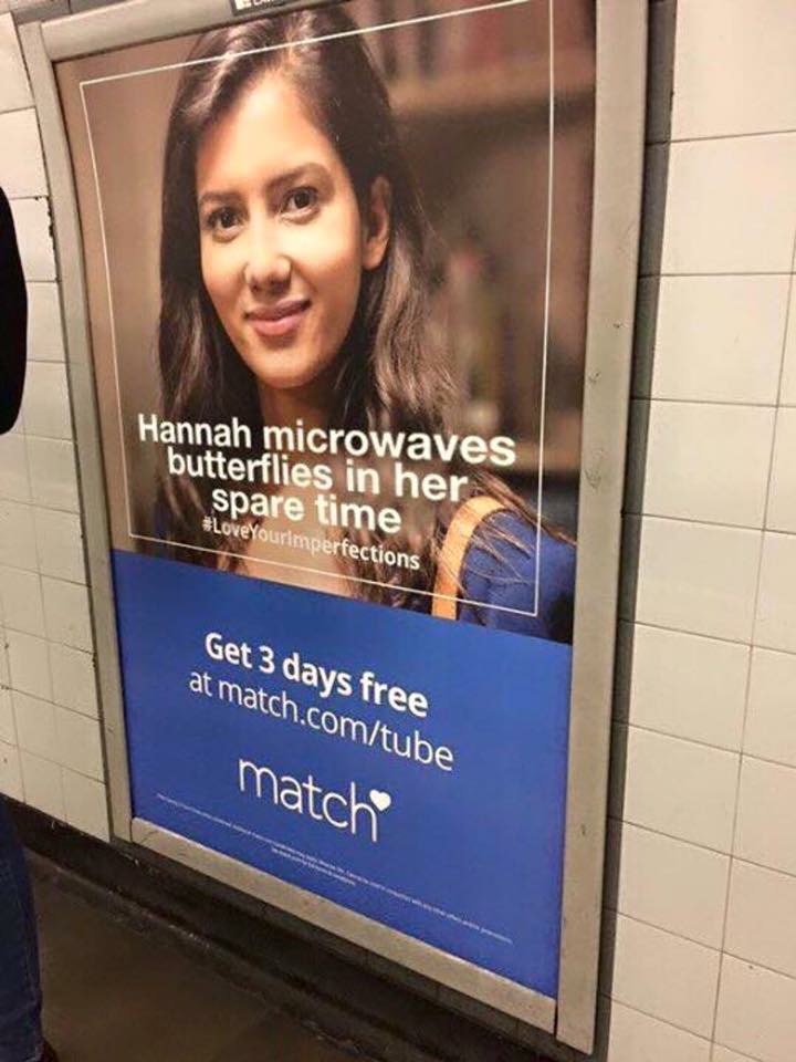 microwave butterflies - Hannah microwaves butterflies in her spare time Yourimperfections Get 3 days free at match.comtube match