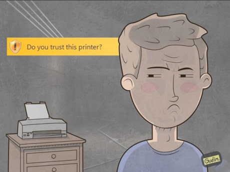 do you trust this printer - Do you trust this printer? Gudin.