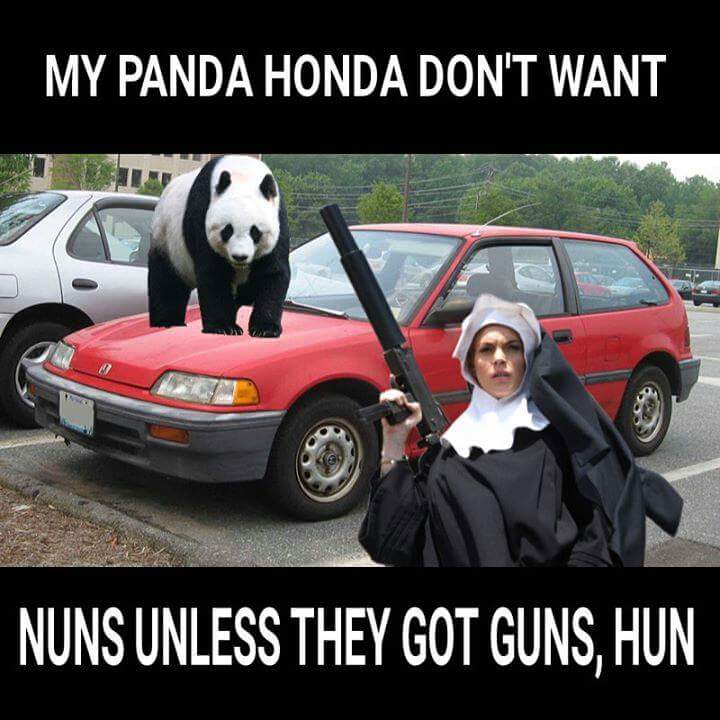 alaska - My Panda Honda Don'T Want Nuns Unless They Got Guns, Hun