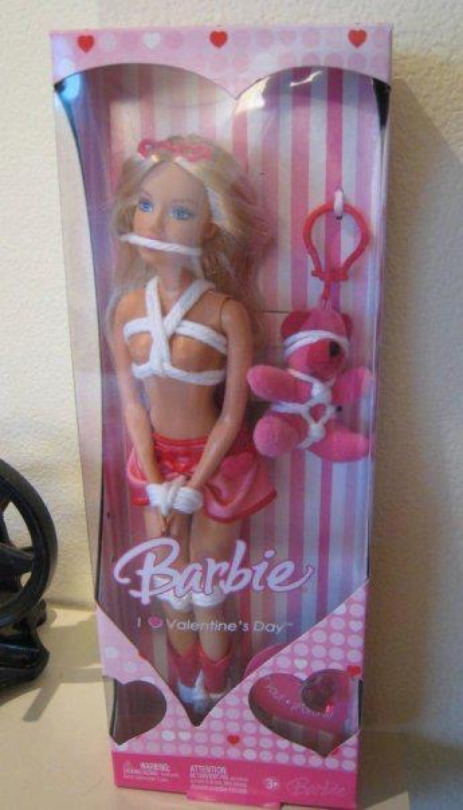 barbie 50 shades of grey - Barbie Valentine's Day