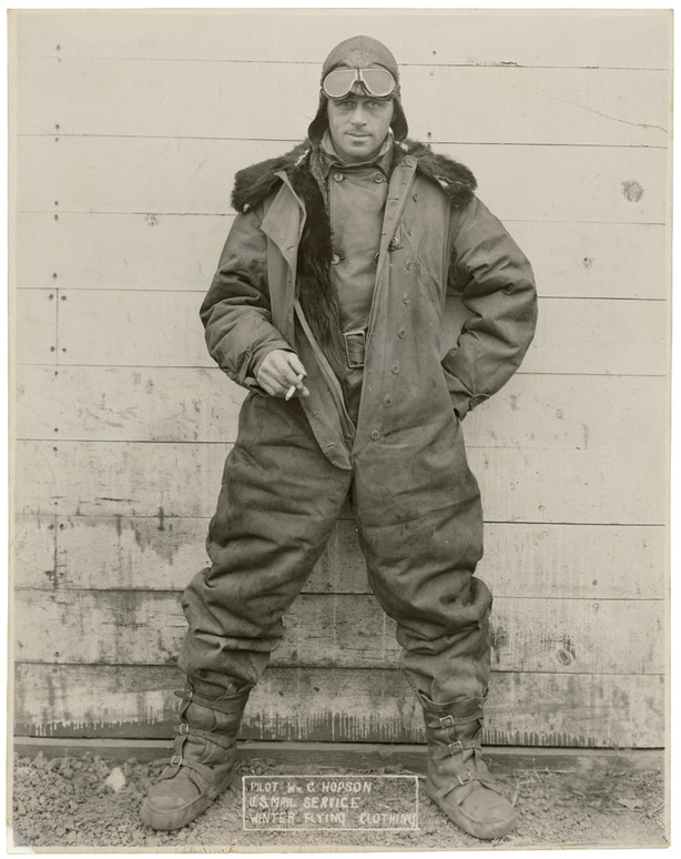 1920s airmail pilot.