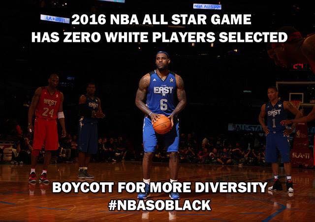 white players in nba meme - even 2016 Nba All Star Game Has Zero White Players Selected East Boycott For More Diversity