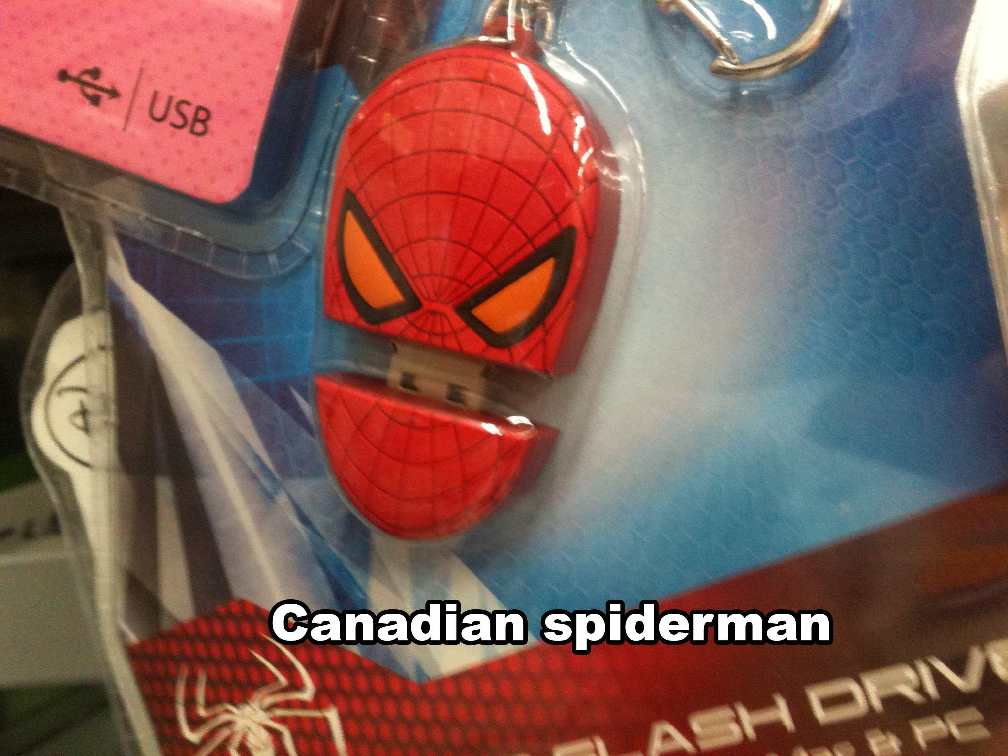canadian spiderman - Usb Canadian spiderman Ash Drive