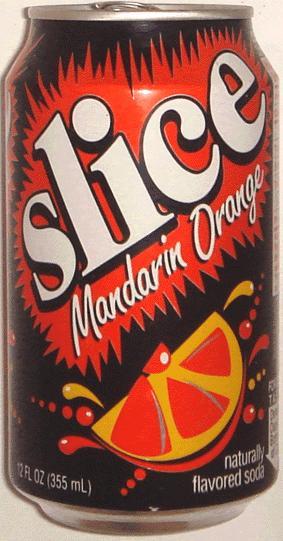 orange slice soda - Mandarin Orang 12 Floz 355 mL natural flavored soda