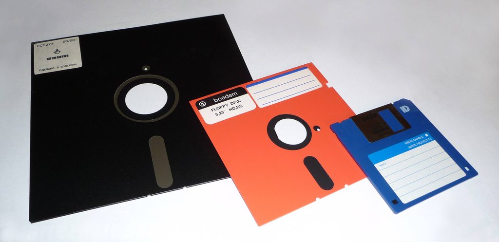 floppy disk - EC5274 Cand Soap boedem Floppy Disk 5,25" Hdds Retorto