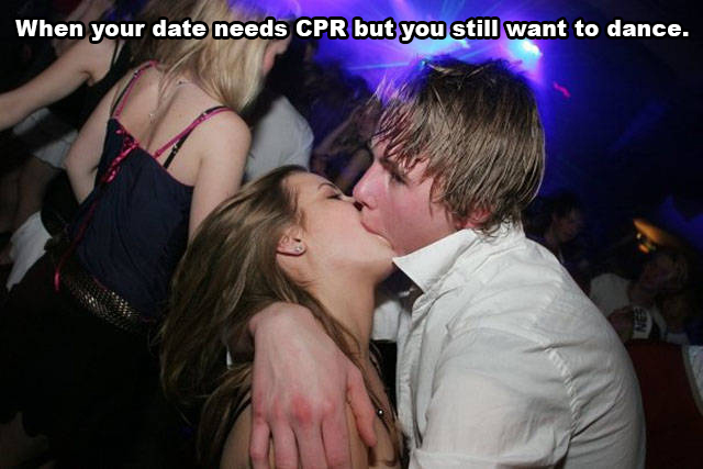 raymond park middle school - When your date needs Cpr but you still want to dance.