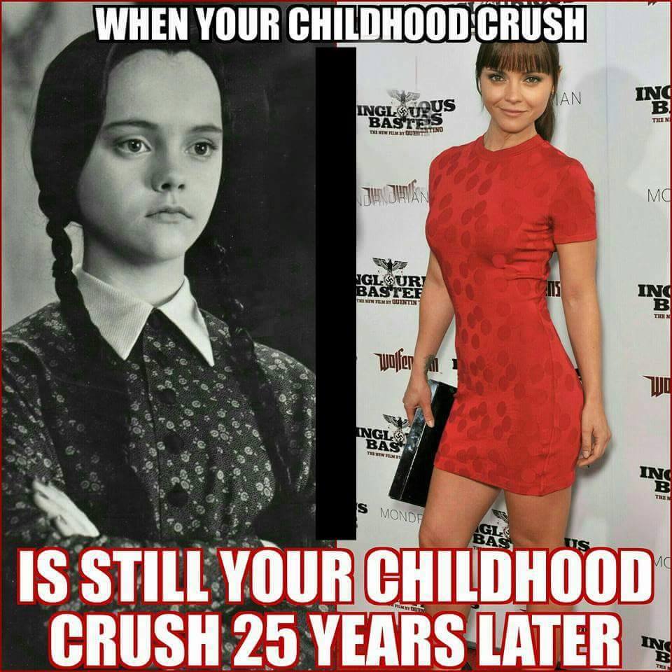 childhood crush memes - When Your Childhood Crush Kan Inc Ingl Subus Bastes Latino Thi New Play Queria Then Igl Sur Bastef Ins Ontwikt Quentin Th Wolfer All Ingi Bas Twin S Monde Is Still Your Childhood Crush 25 Years Later