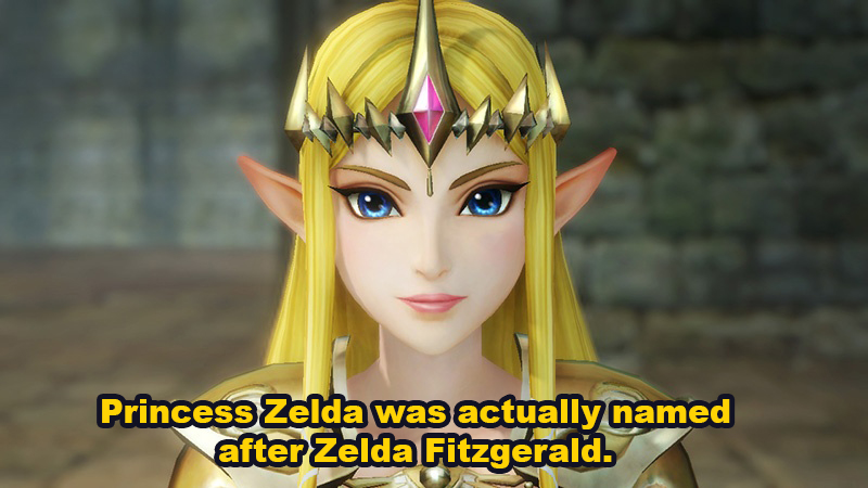 princess zelda - Princess Zelda was actually named after Zelda Fitzgerald.