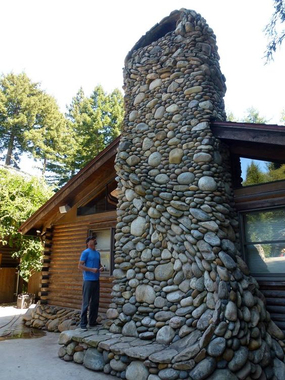 rock chimney