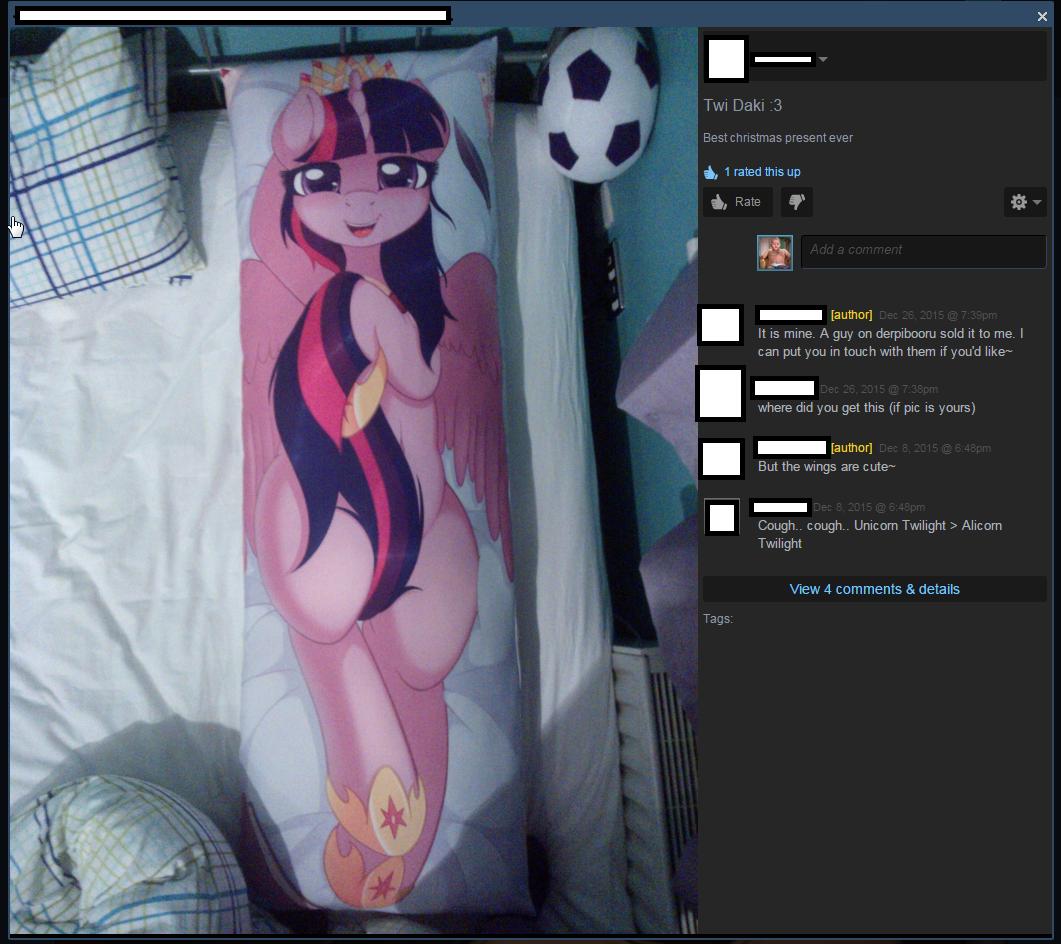 cartoon - Twi Daki 3 Best christmas present ever 1 rated this up Rate Add a comment author @ pm It is mine. A guy on derpibooru sold it to me. I can put you in touch with them if you'd @ pm where did you get this if pic is yours pm author But the wings ar
