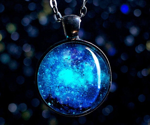 galaxy necklace