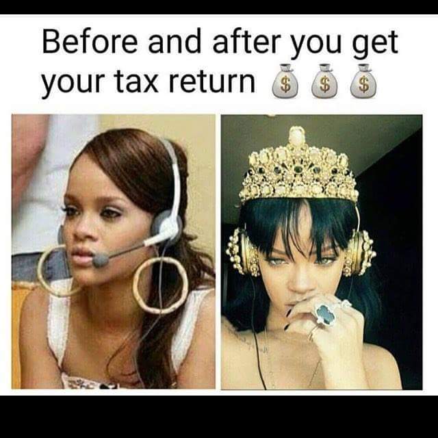 headpiece - Before and after you get your tax return