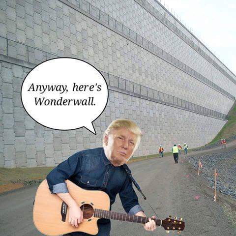 high wall - Anyway, here's Wonderwall.