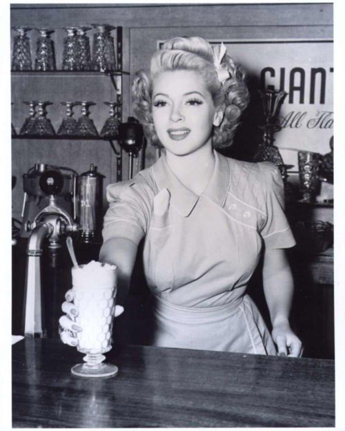 1950s diner waitress.