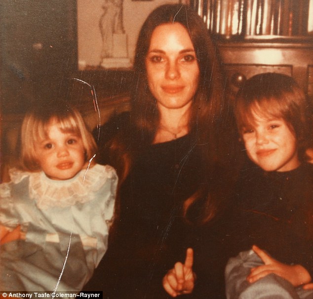 Angelina Jolie's mother, Marcheline Bertrand (1977).