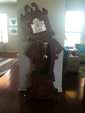 sassy grandfather clock