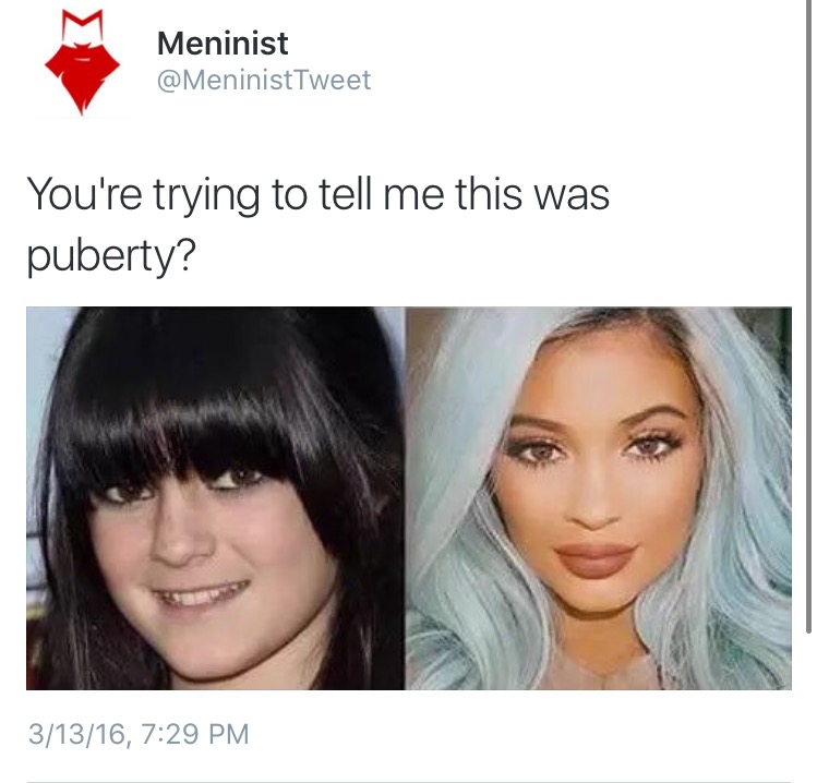 meninist funny - Meninist Tweet You're trying to tell me this was puberty? 31316,