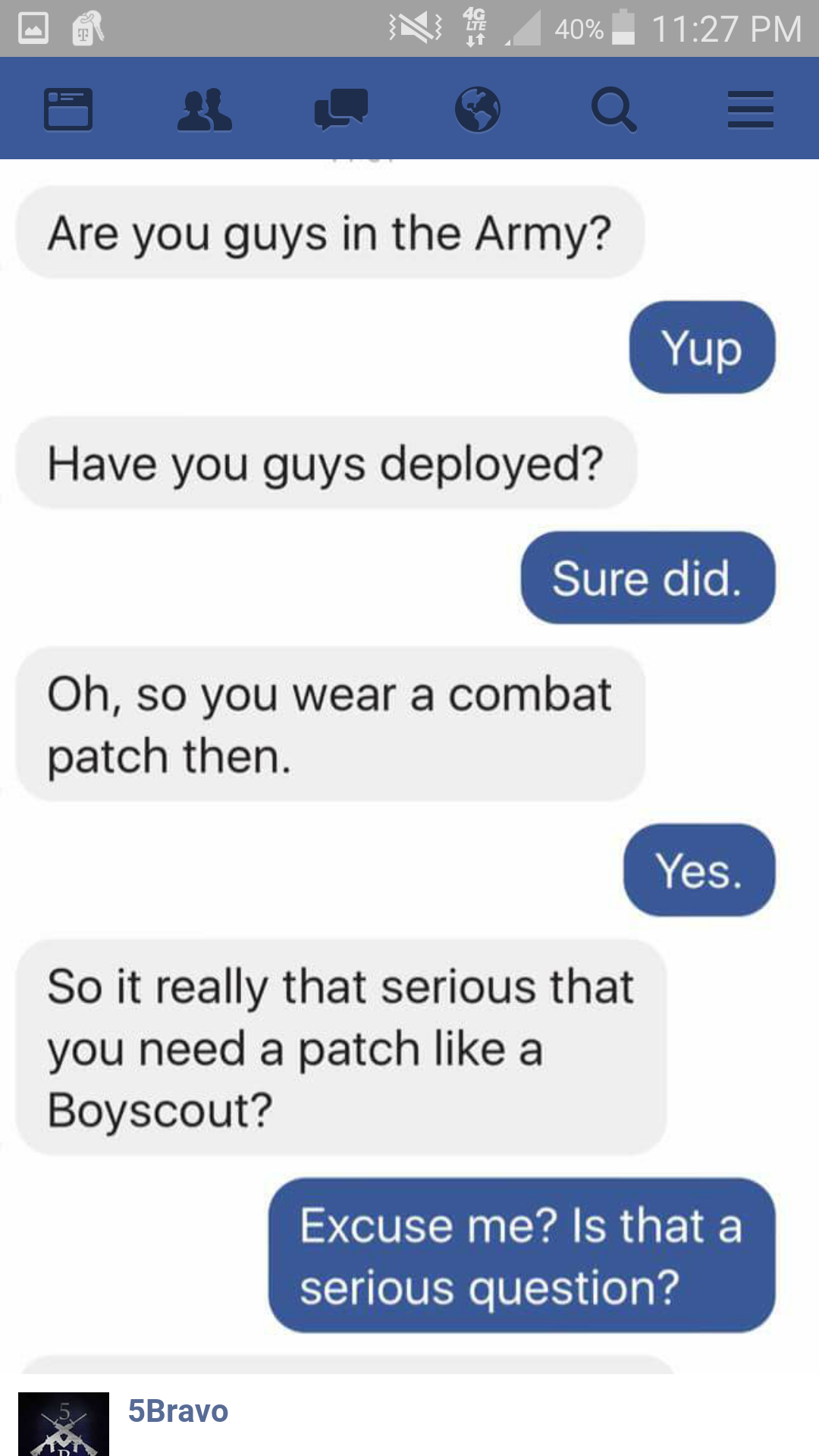 Army Mom Tries To Negotiate a Patch For Her Soldier Son