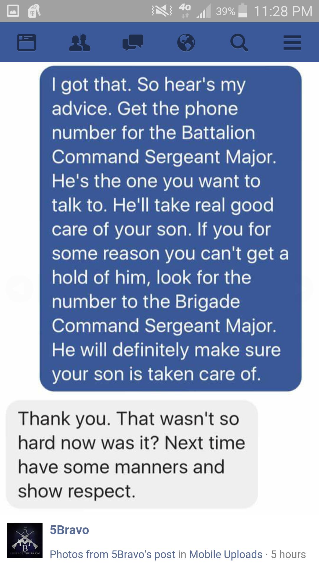 Army Mom Tries To Negotiate a Patch For Her Soldier Son