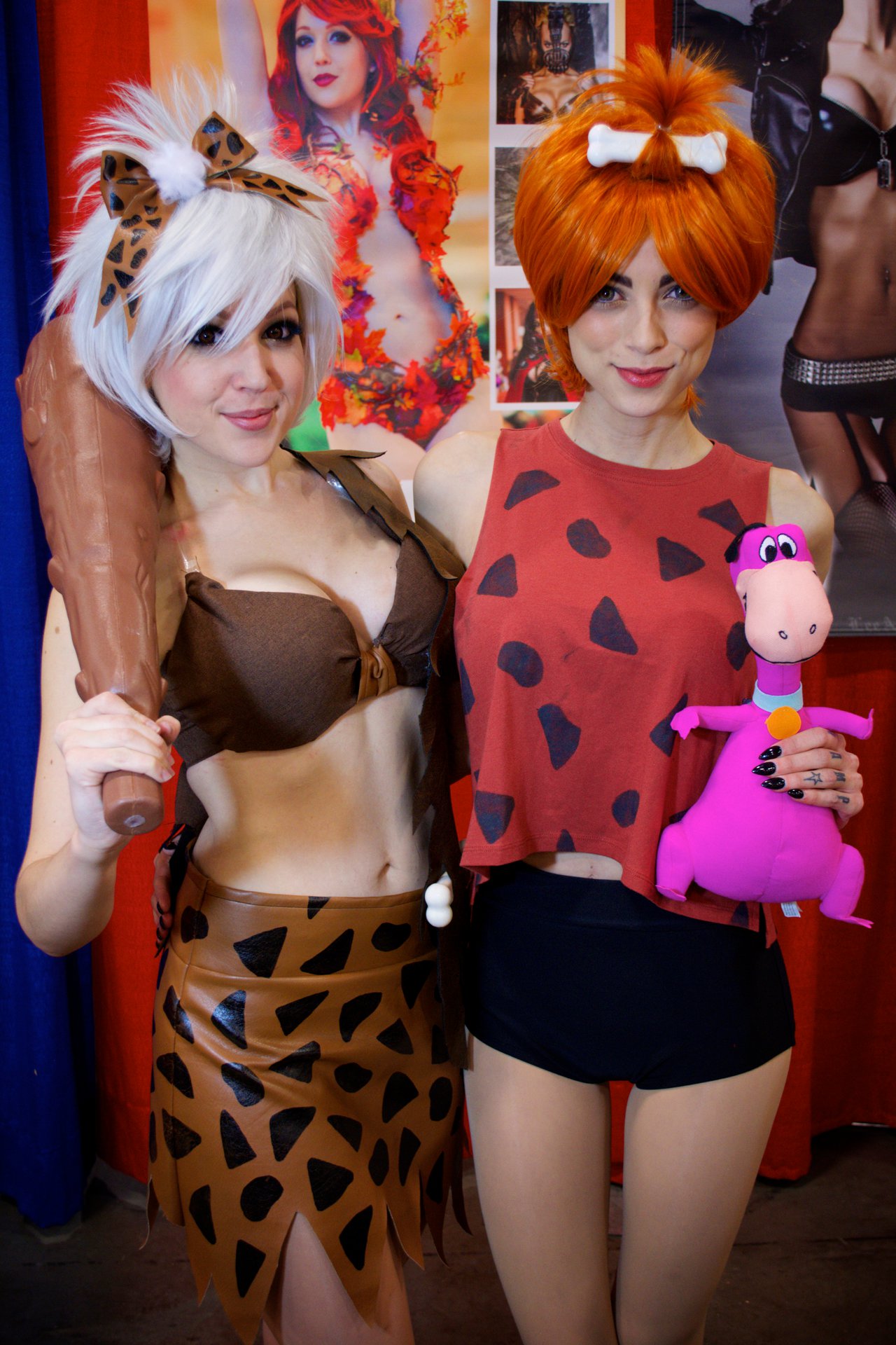 pebbles and bam bam cosplay