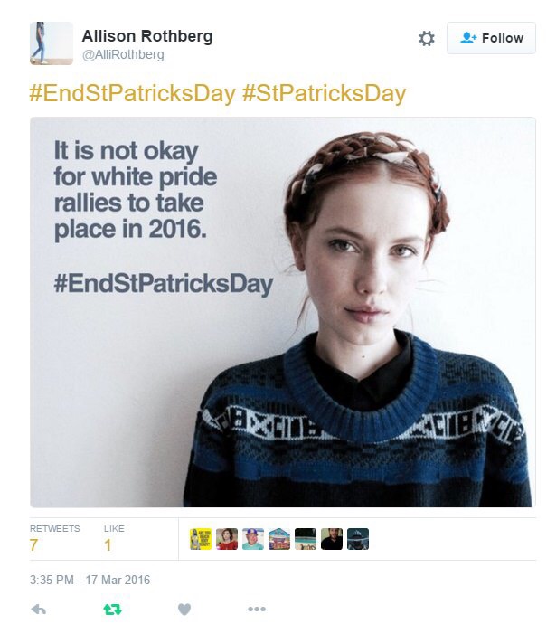 4chan nazi - Allison Rothberg PatricksDay Day It is not okay for white pride rallies to take place in 2016. Patricks Day