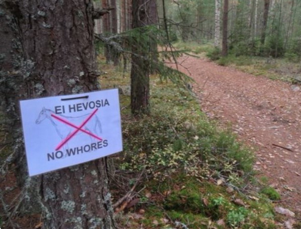 no whores