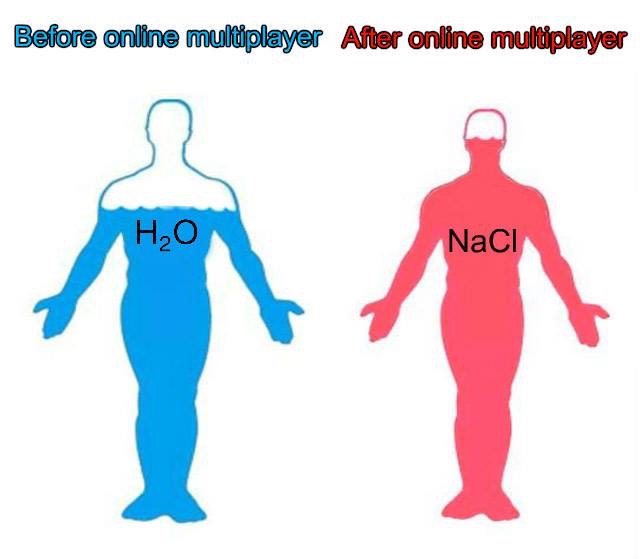 random pic league of legends salt - Before online multiplayer After online multiplayer Ho Naci