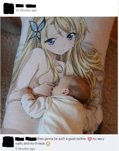cartoon - 16 minutes ago my sexy Shes gonna be such a good mother waifu and my lil niece 9 minutes ago
