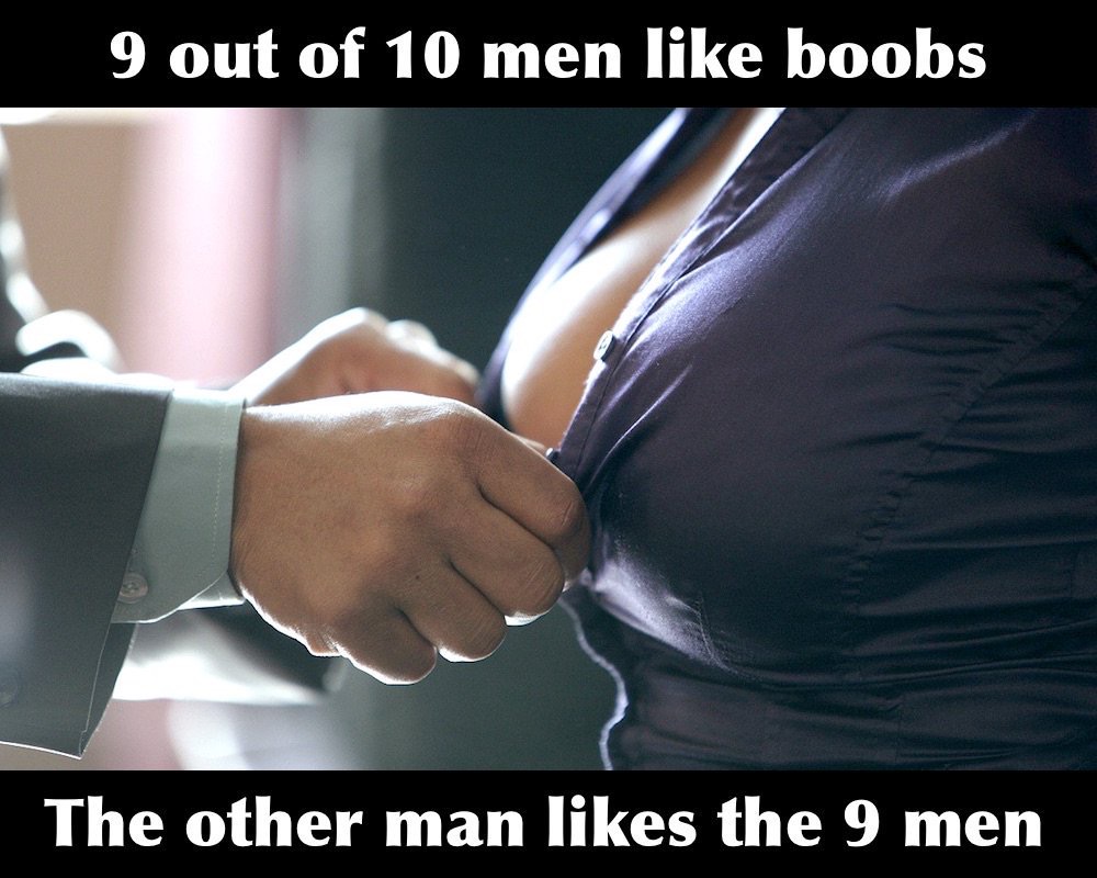 muscle - 9 out of 10 men boobs The other man the 9 men