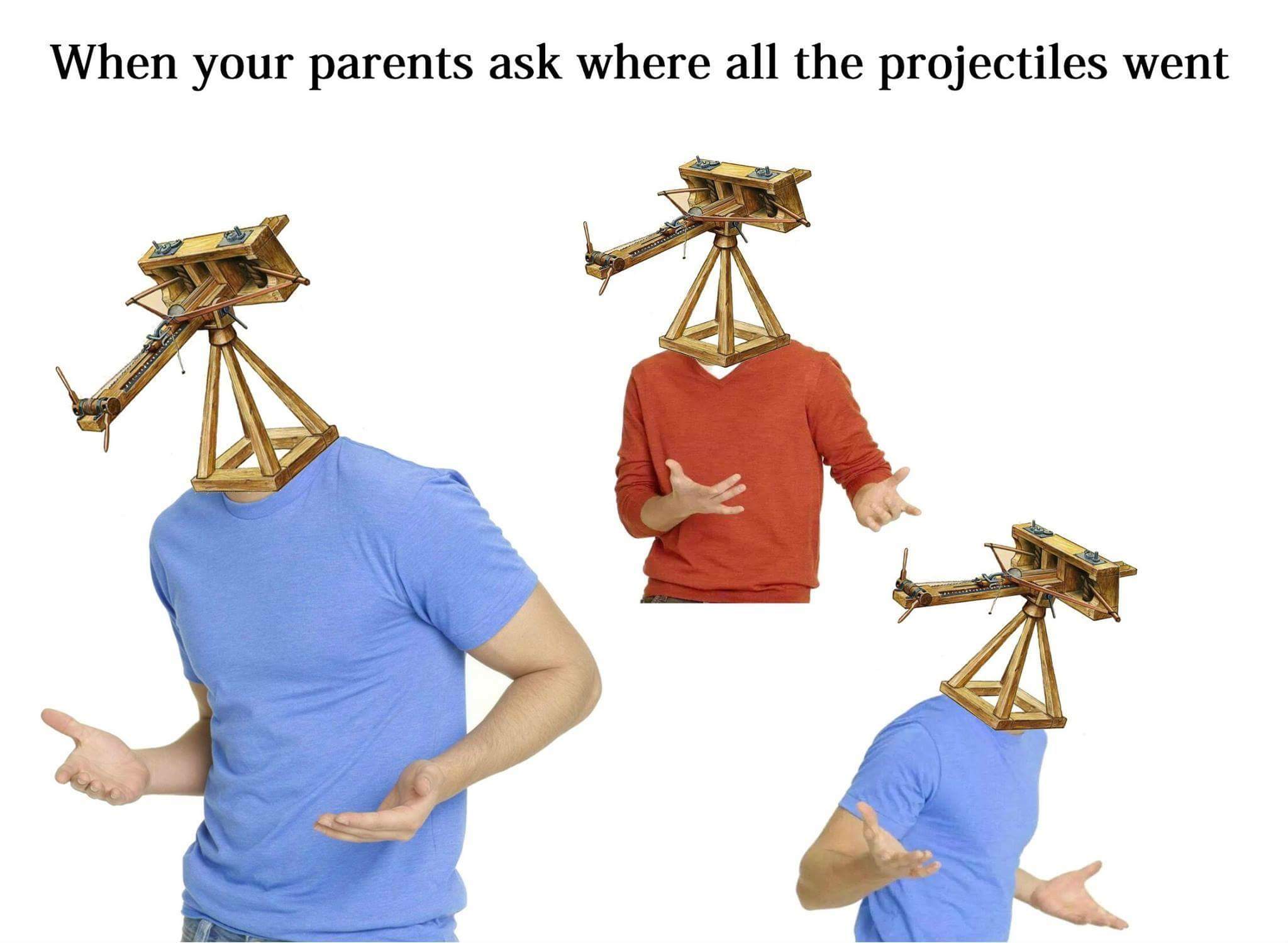 enrol to vote meme australia - When your parents ask where all the projectiles went